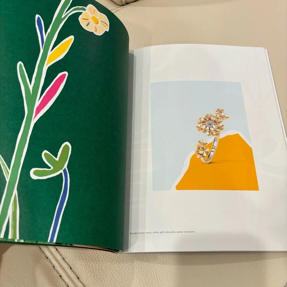 Van Cleef & Arpels VCA Spring Coffee Table Book, Catalog Frivole Collection